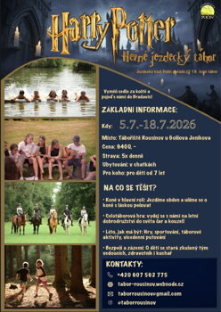  Těšíme se na vás v temínu 5. 7. – 18. 7. 2026!